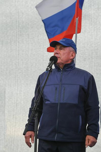 Минниханов запустил рабочее движение по новым развязкам на трассе М-7