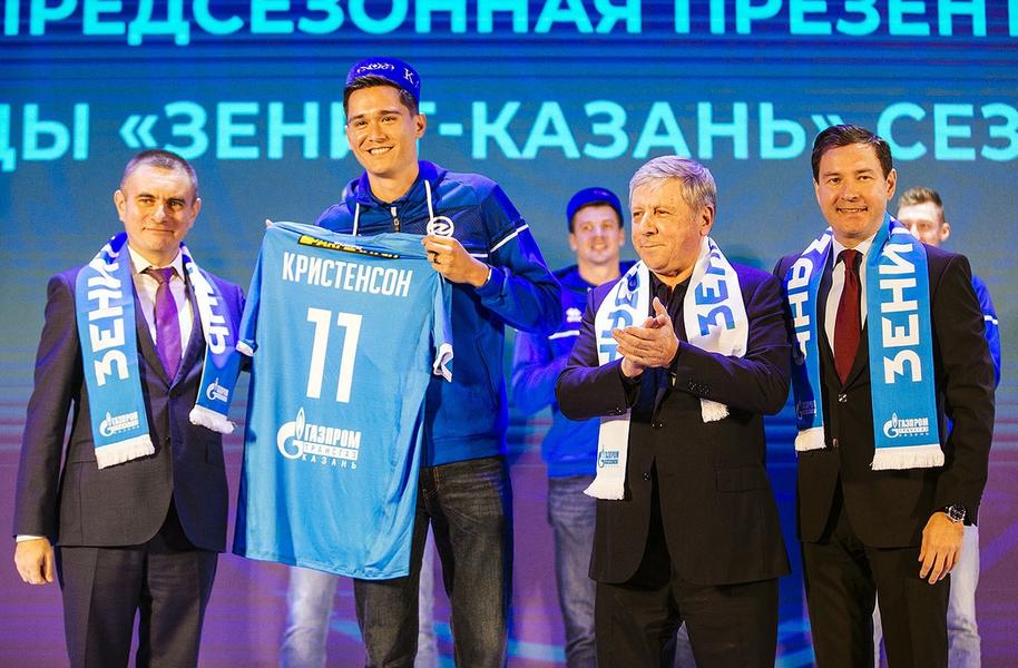 Всё новое: логотип, форма, игроки. «Зенит-Казань» провёл презентацию команды перед стартом сезона