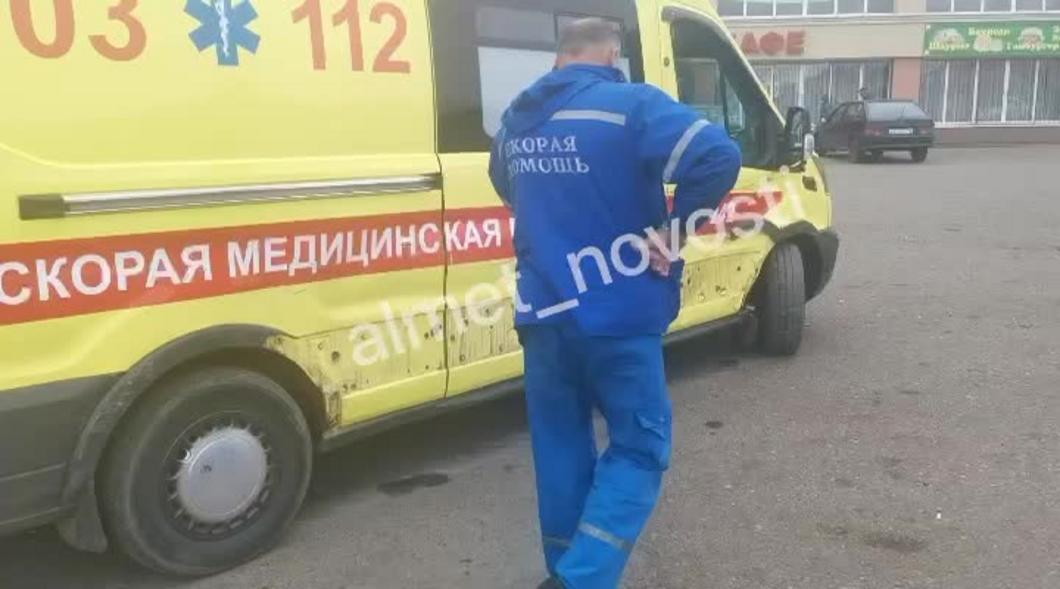 В Альметьевском районе легковушка врезалась в машину скорой помощи