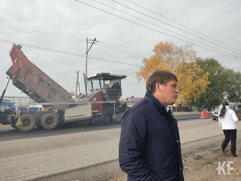 Власти Альметьевска рассказали, как продвигается ремонт дороги на улице Геофизическая
