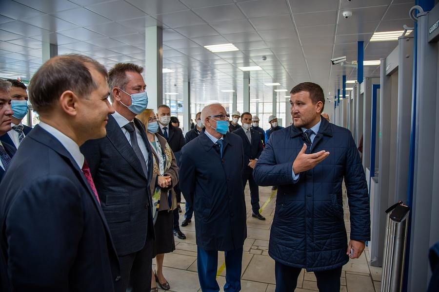 На «Нижнекамскнефтехиме» за 55 дней реконструировали контрольно-пропускной пункт