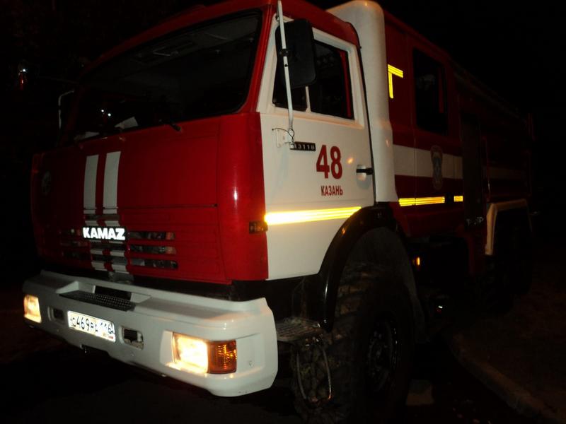 На пожаре в доме на Голубятникова в Казани спасли 3 человек: один пострадал