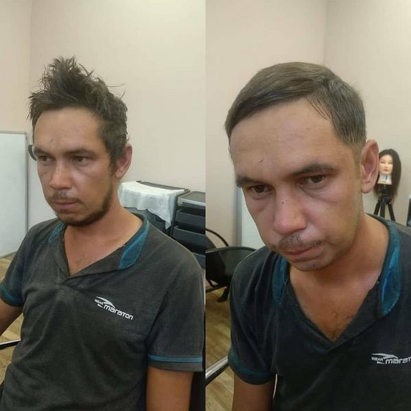 Уфимский парикмахер показала в Инстаграме, как изменились бомжи после стрижки Уфимский парикмахер показала в Инстаграме, как изменились бомжи после стрижки