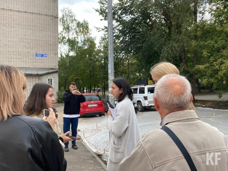 В Казани прошла приемка двора, благоустроенного по программе «Наш двор»