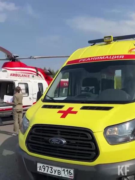 Стало известно, как чувствует себя младенец из Нижнекамска, доставленный санитарной авиацией в Казань