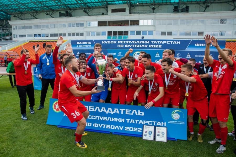 «Нэфис» под руководством Билялетдинова выиграл Кубок Татарстана