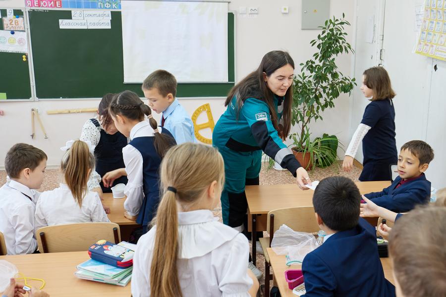 «Казаньоргсинтез» рассказал школьникам о второй жизни пластика «Казаньоргсинтез» рассказал школьникам о второй жизни пластика