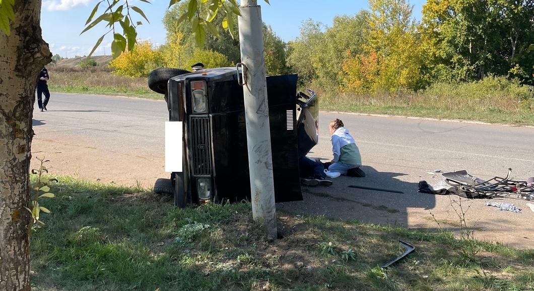 Стал известен возраст погибшего в Нижнекамском районе водителя