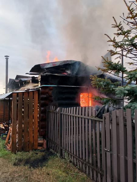 Сельчане пытались потушить пожар в Нижнекамском районе, пока ехали спасители