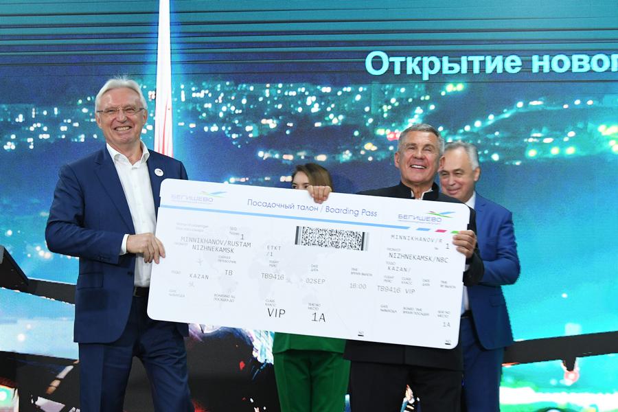 «Миллион пассажиров — наша цифра»: в Закамье открыли новый терминал Бегишево