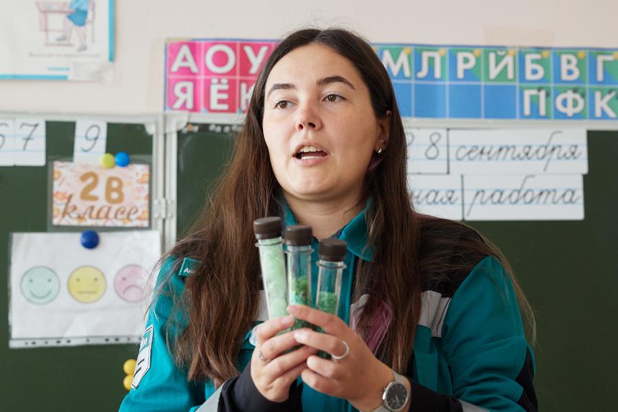 «Казаньоргсинтез» рассказал школьникам о второй жизни пластика «Казаньоргсинтез» рассказал школьникам о второй жизни пластика