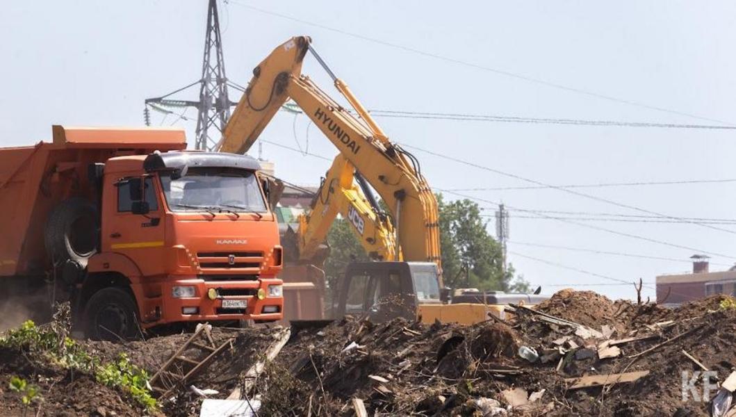 В Советском районе Казани собираются сносить незаконные гаражи 14.04. ...