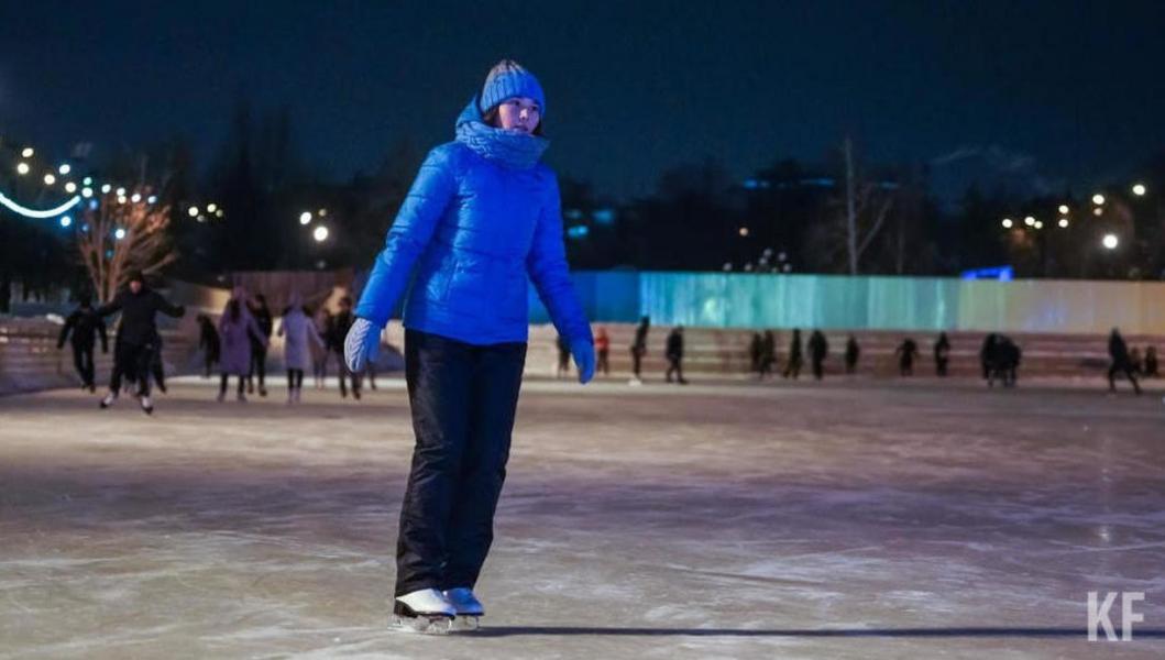 Аномальные морозы стали причиной закрытия катков в Казани 09.01.2023 ...