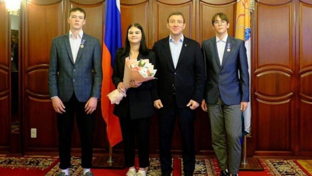 Студента Альметьевского колледжа физической культуры наградили медалью ...