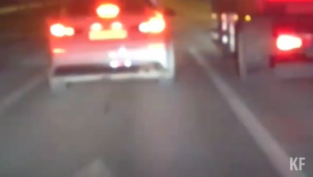 Погоню за пьяным лихачом устроила ДПС Казани 20.11.2023 - KazanFirst