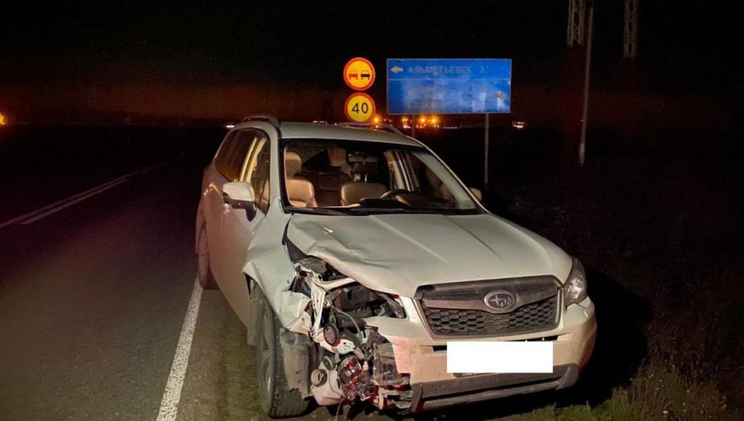 Пьяный водитель «Субару» сбил дорожного рабочего на трассе Казань ...