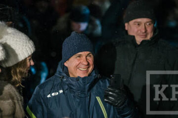 Президент Татарстана поздравил жителей республики с Новым годом.