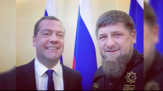 Кадыров поблагодарил Медведева за реализацию крупных проектов в Чечне