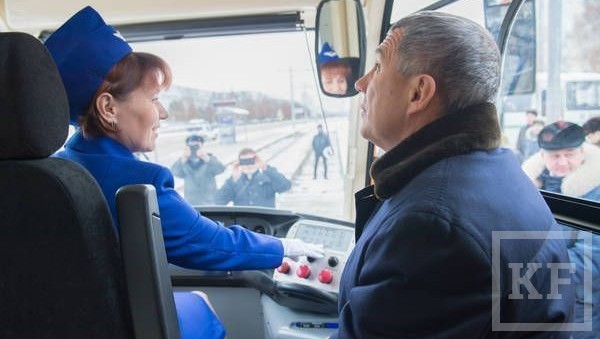 В Набережных Челнах запустили новую трамвайную ветку длиной 6