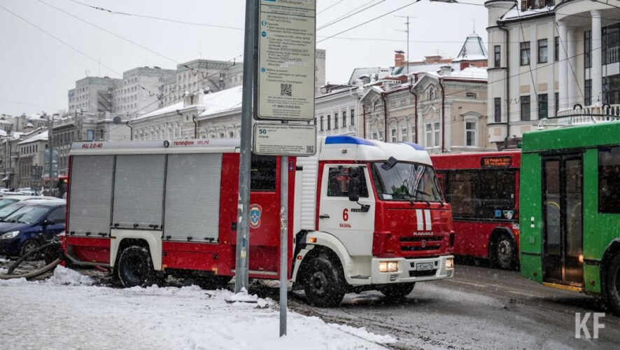 ЧП произошло на улице Мусина.