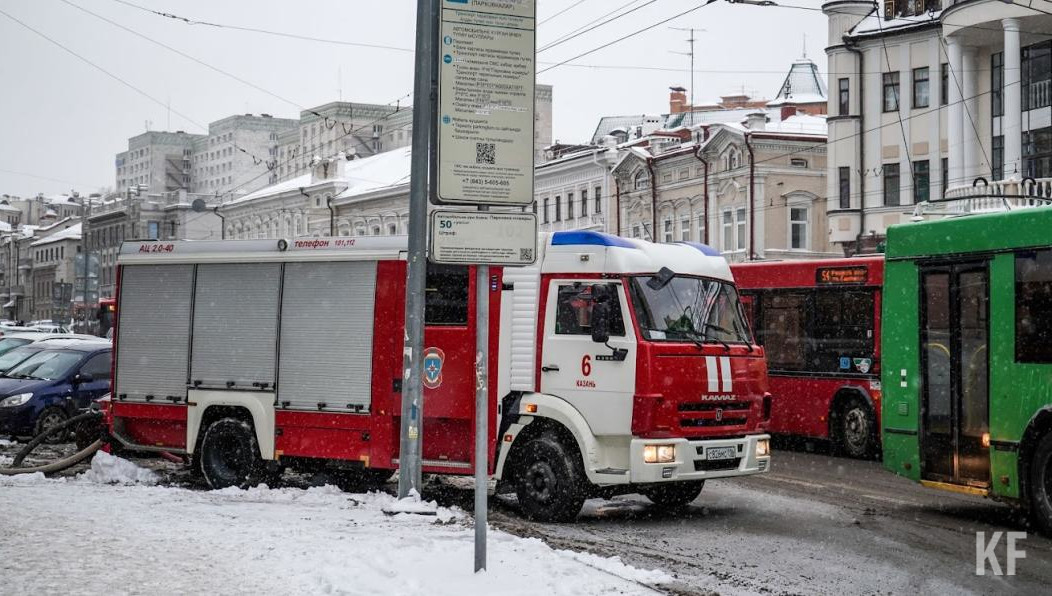 ЧП произошло на улице Мусина.