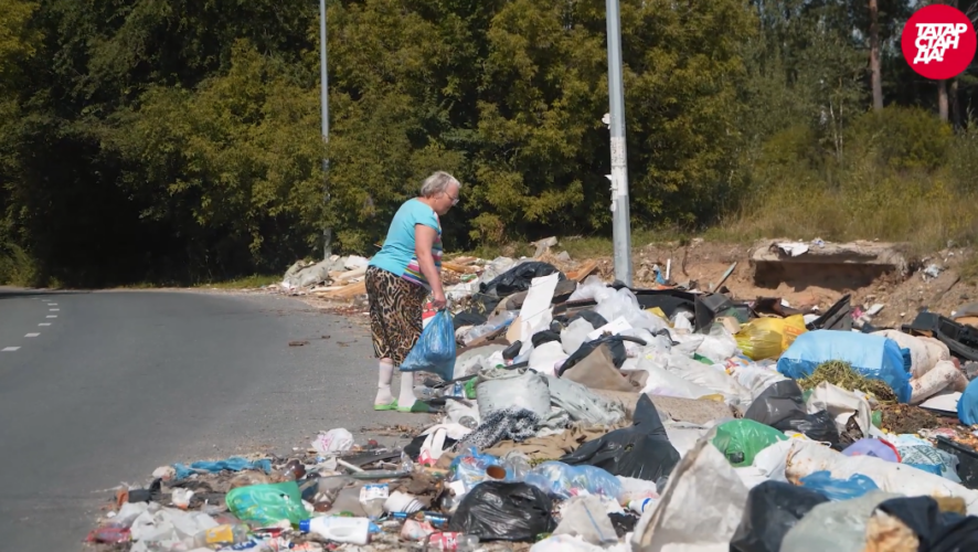 Дачники и огородники приезжают бросать отходы в Дербышках уже несколько лет.