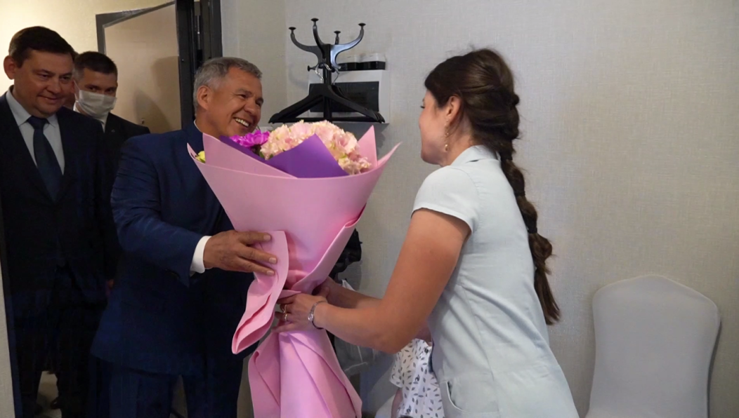 Квартиры в нем получили 135 семей медицинских работников.