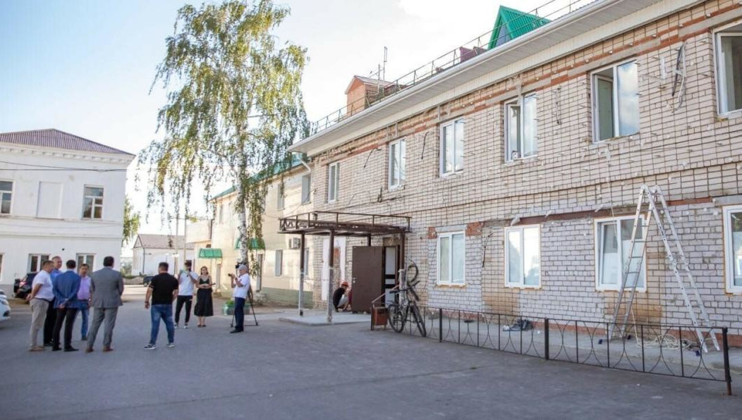 Здание построено в 1917 году.