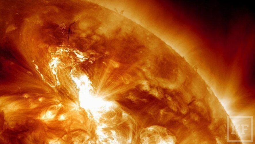 На поверхности Солнца произошла крупнейшая с 2012 года вспышка