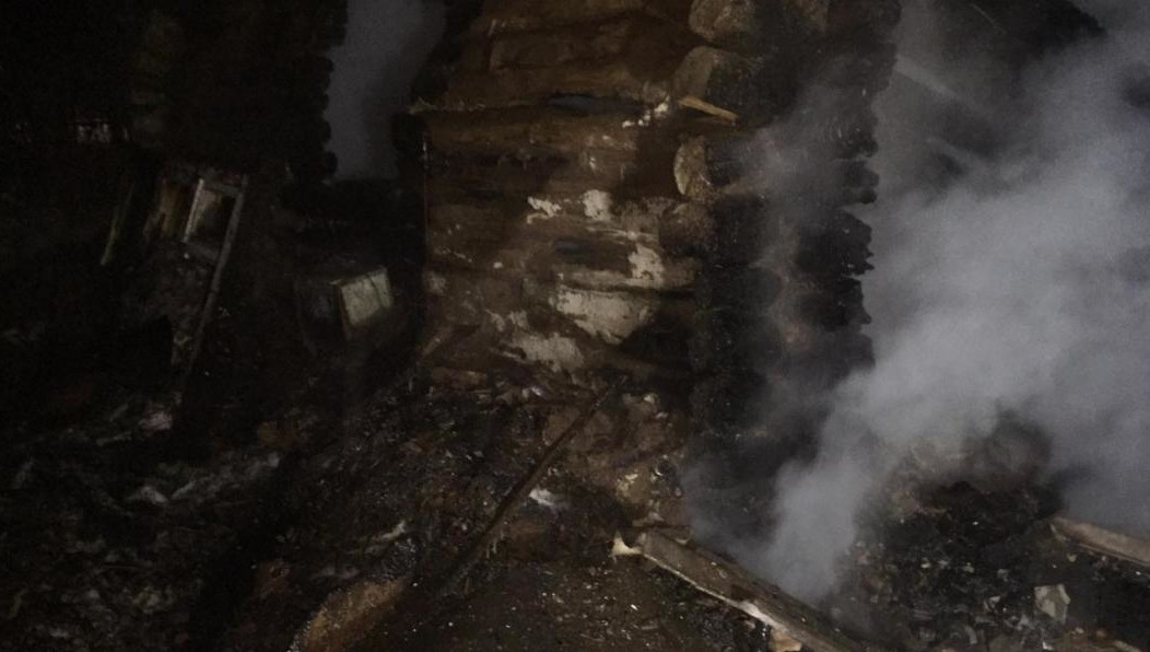 Пожар произошел в селе Татарский Кандыз.