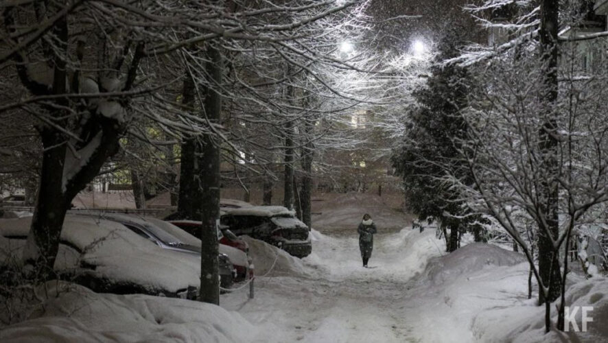 МЧС России по Татарстану рекомендует в мороз не выходить на улицу без необходимости.