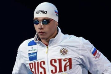 Татарстанский пловец получит награду как участник эстафеты 4 по 200 метров вольным стилем.