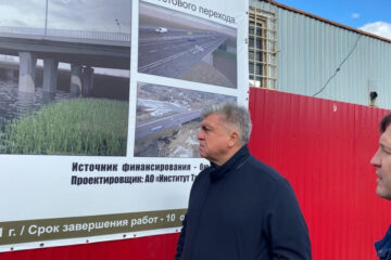 Мэр Челнов проверил реконструкцию дороги на улице Гостева.