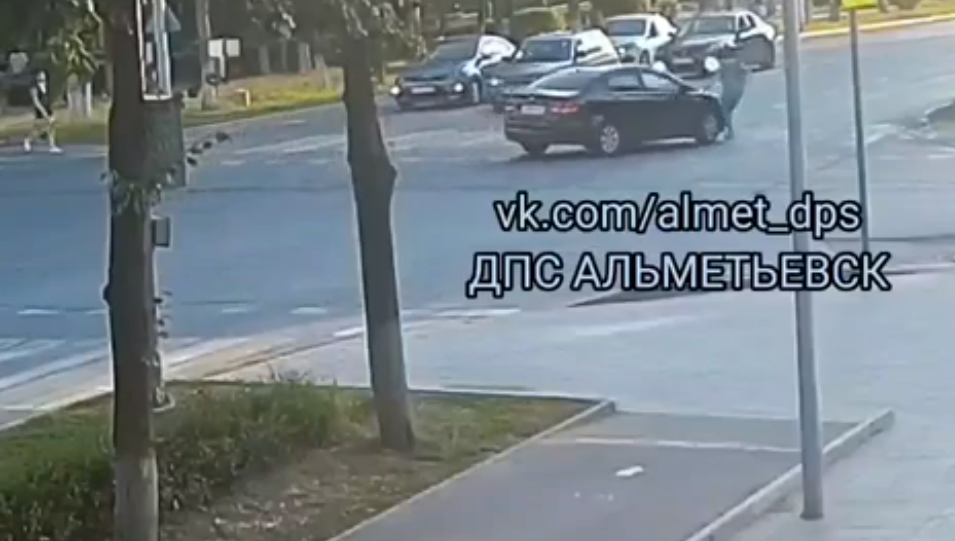 На пешехода наехал водитель Kia Rio.