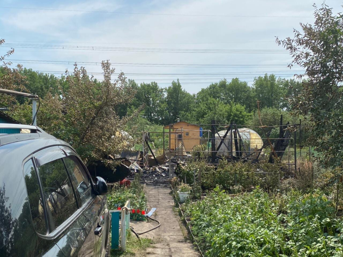 «Тушить начали