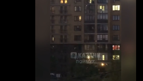 Видео в соцсетях разместили соседи.