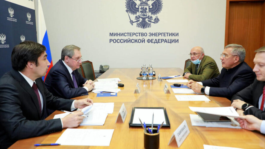 Встреча с министром энергетики России Николаем Шульгиновым состоялась в Москве.