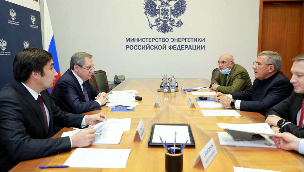 Встреча с министром энергетики России Николаем Шульгиновым состоялась в Москве.