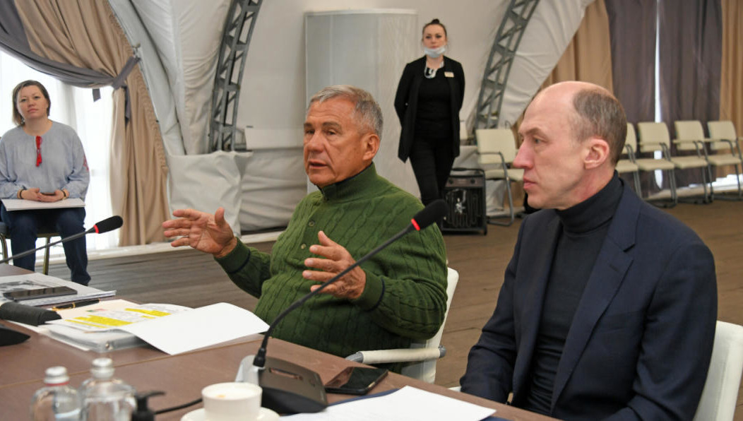 Республиканский лидер и глава региона провели совещание по строительству Центра сохранения биологического разнообразия «Снежный барс».