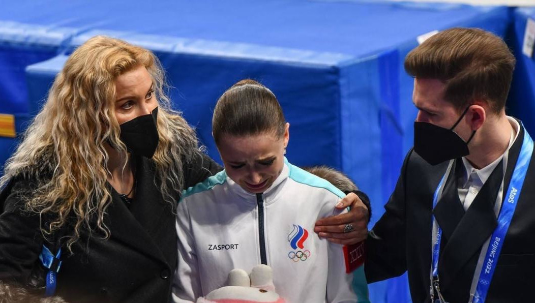 Юная фигуристка