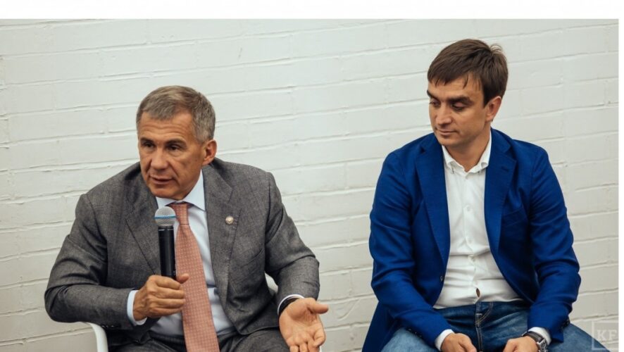 Президент Татарстана встретился с представителями креативной части молодежи