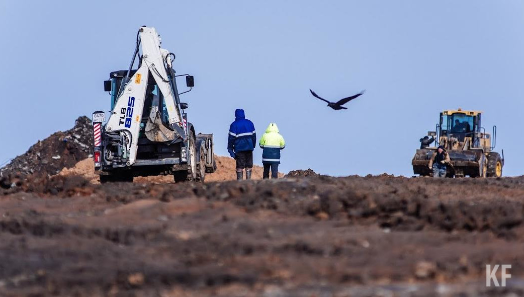 Свалка отравляет воздух Казани.