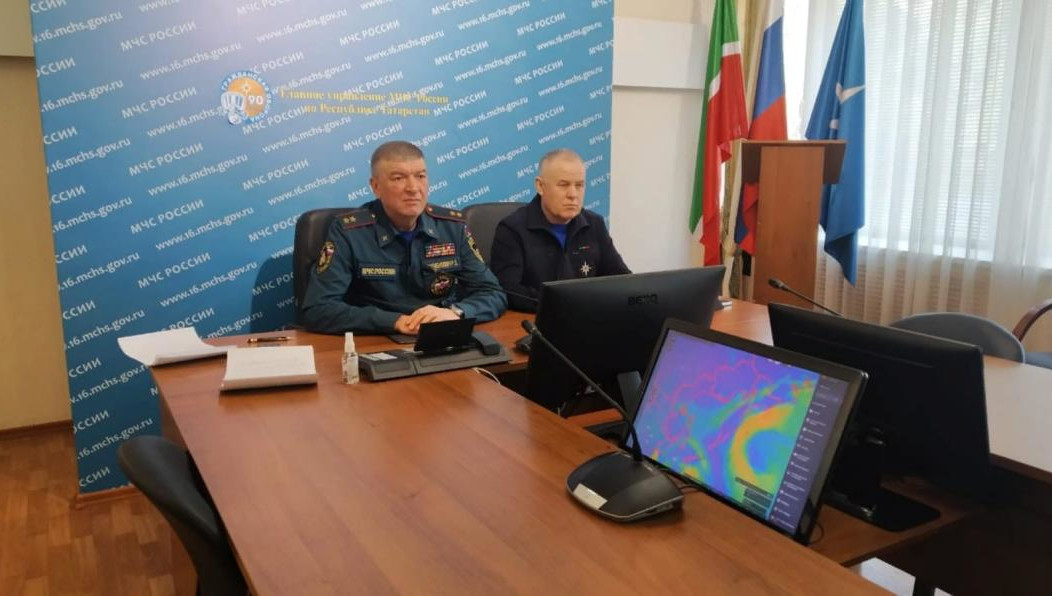 Республика участвует в командно-штабном учении по ликвидации последствий природных ЧС.