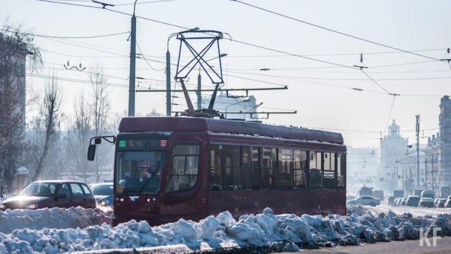 За год на трамвайных путях столицы заменили почти 3 тысячи шпал.