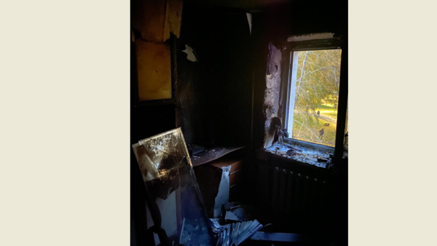 Они покинули свои квартиры самостоятельно до приезда огнеборцев.