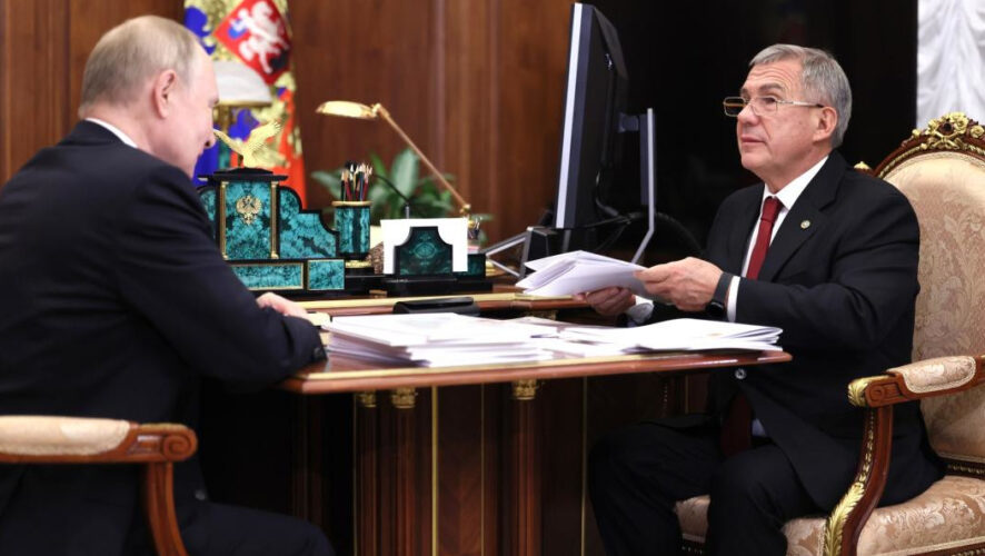 Руководитель региона на встрече с президентом России рассказал главе государства