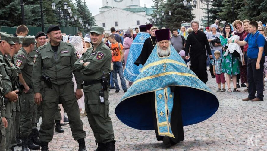 На освящение нового собора Казанской Божией Матери приедет патриарх Московский и Всея Руси Кирилл.