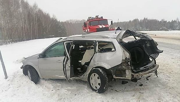 Для ликвидации последствий аварии от МЧС России привлекли четыре человека и одну единицу техники.