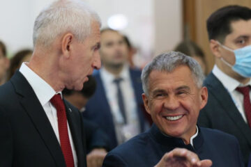 Президент Татарстана рассказал об успехах региона на форуме "Россия - спортивная держава".