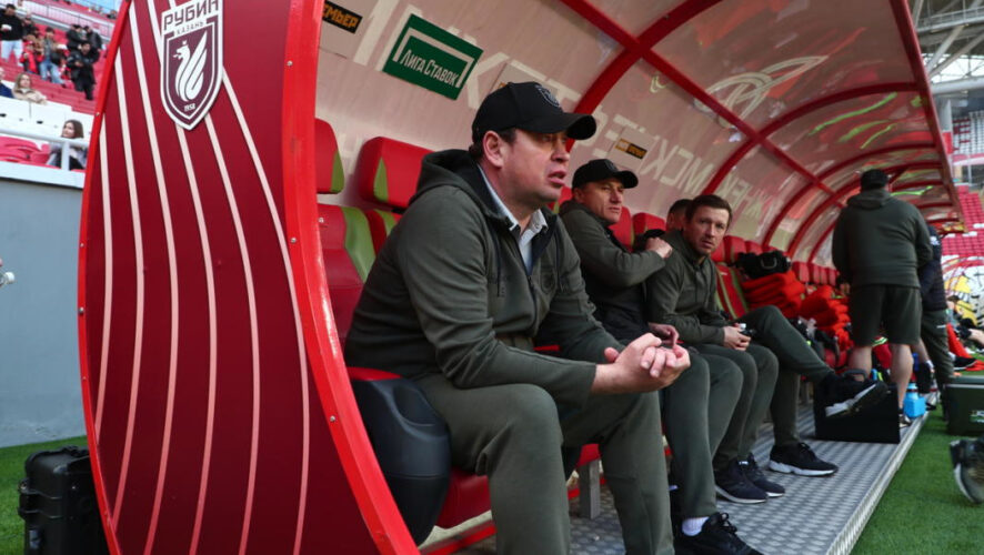 Главный тренер «Рубина» прокомментировал матч с «Арсеналом».